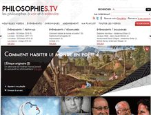 Tablet Screenshot of philosophies.tv